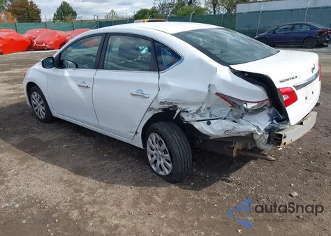 2016 Nissan Sentra Fe+ S/S/Sl/Sr/Sv from USA, damaged, VIN 3N1AB7AP1GY261644